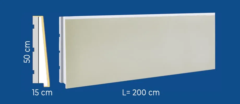 Decoterm panel 15cm - Etno