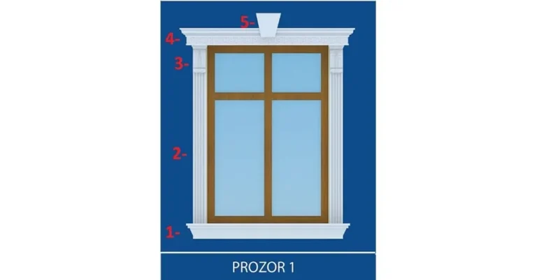 Fasadne lajsne oko prozora2