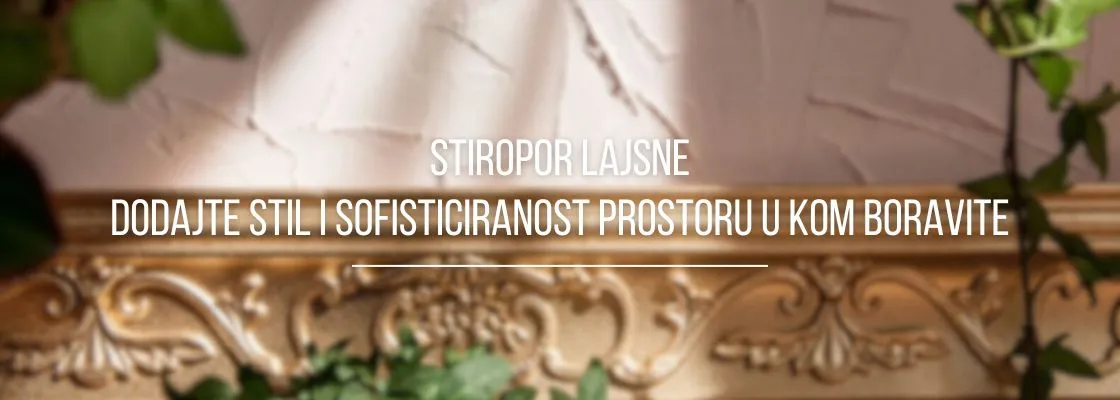 Stiropor lajsne glavna